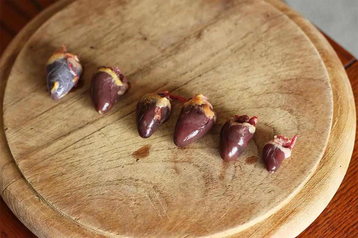[Image of Quail Offal]