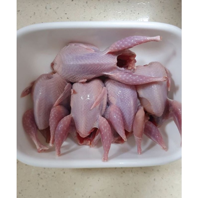 [Image of Quail Carcass/Bones]